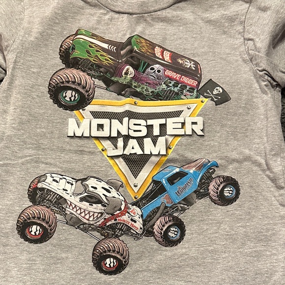 Monster Jam and Hotwheel T-Shirt Set for Kids size 7 - Picture 4 of 5
